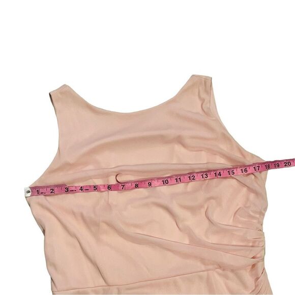 David's Bridal F19946 Petal Bridesmaid Dress - 14 - Picture 12 of 16